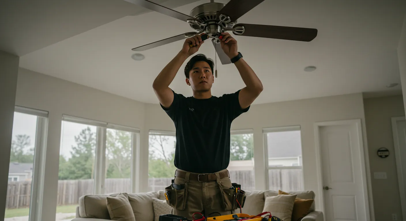 Ceiling Fan Installation in Glendale, AZ